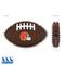 Show in main carousel: Pets First Cleveland Browns Hard Nylon Football Dog Chew Toy, Brown slide 2 of 5
