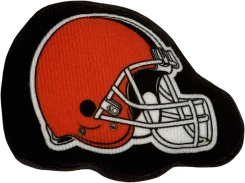 Show full view: Pets First Cleveland Browns Plush Cat Toys with Catnip, 3 count slide 2 of 5