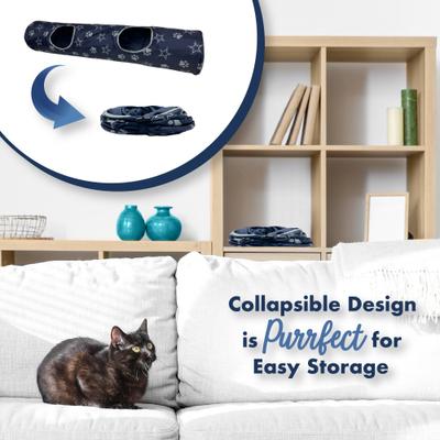 Show full view: Pets First Dallas Cowboys Cat Tunnel Toy with Catnip slide 7 of 10