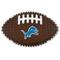 Show in main carousel: Pets First Detroit Lions Hard Nylon Football Dog Chew Toy, Brown slide 1 of 5