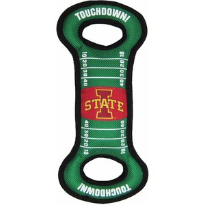 Pets First Field Tough Squeaky Dog Chew Toy, Iowa State