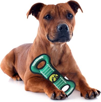 Show full view: Pets First Field Tough Squeaky Dog Chew Toy, Iowa slide 2 of 6