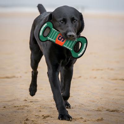 Show full view: Pets First Field Tough Squeaky Dog Chew Toy, Syracuse slide 3 of 6