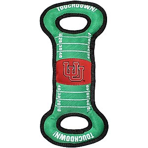 Pets First Field Tough Squeaky Dog Chew Toy, Utah