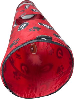 Show full view: Pets First Georgia Bulldogs Cat Tunnel Toy with Catnip slide 4 of 11