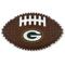 Show in main carousel: Pets First Green Bay Packers Hard Nylon Football Dog Chew Toy, Brown slide 1 of 6