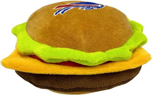 Show full view: Pets First Hamburger Squeaky Dog Chew Toy, Buffalo Bills slide 3 of 7