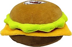Pets First Hamburger Squeaky Dog Chew Toy, Kansas City Chiefs slide 2 of 5