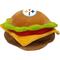 Show in main carousel: Pets First Hamburger Squeaky Dog Chew Toy, Pittsburgh Steelers slide 2 of 6