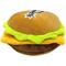 Show in main carousel: Pets First Hamburger Squeaky Dog Chew Toy, San Antonio Spurs slide 2 of 6