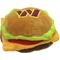 Show in main carousel: Pets First Hamburger Squeaky Dog Chew Toy, Washington Commanders slide 2 of 6