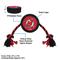 Show in main carousel: Pets First Hockey Puck Tough Squeaky Dog Chew Toy, New Jersey Devils slide 5 of 7