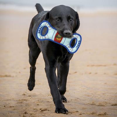 Show full view: Pets First Hockey Tug Tough Squeaky Dog Chew Toy, Chicago Blackhawks slide 4 of 6