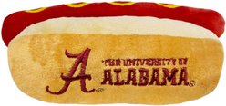 Pets First Hot Dog Squeaky Dog Chew Toy, Alabama