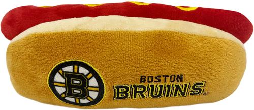 Show full view: Pets First Hot Dog Squeaky Dog Chew Toy, Boston Bruins slide 2 of 7