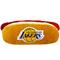 Show in main carousel: Pets First Hot Dog Squeaky Dog Chew Toy, LA Lakers slide 1 of 7