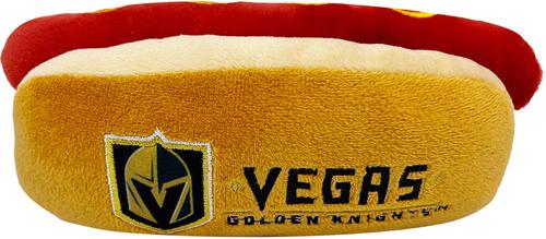 Show full view: Pets First Hot Dog Squeaky Dog Chew Toy, Las Vegas Golden Knights slide 3 of 8