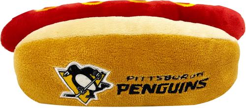 Show full view: Pets First Hot Dog Squeaky Dog Chew Toy, Pittsburgh Penguins slide 2 of 7