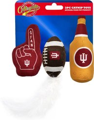 Pets First Indiana Plush Cat Toys with Catnip, 3 count slide 2 of 5