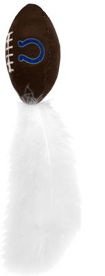 Show full view: Pets First Indianapolis Colts Plush Cat Toys with Catnip, 3 count slide 3 of 5