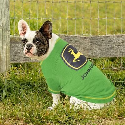 Show full view: Pets First Jod John Deere Dog & Cat Tee Shirt, Medium slide 5 of 6