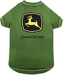 Pets First Jod John Deere Dog & Cat Tee Shirt, X-Large