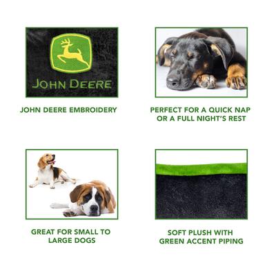 Show full view: Pets First John Deere Dog Bed, Multicolor slide 5 of 5