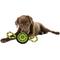 Show in main carousel: Pets First John Deere Plush Tire Tough Squeaky Dog Chew Toy with Rope slide 3 of 6
