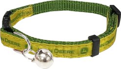 Pets First John Deere Satin Cat Collar