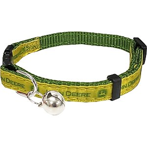 Pets First John Deere Satin Cat Collar