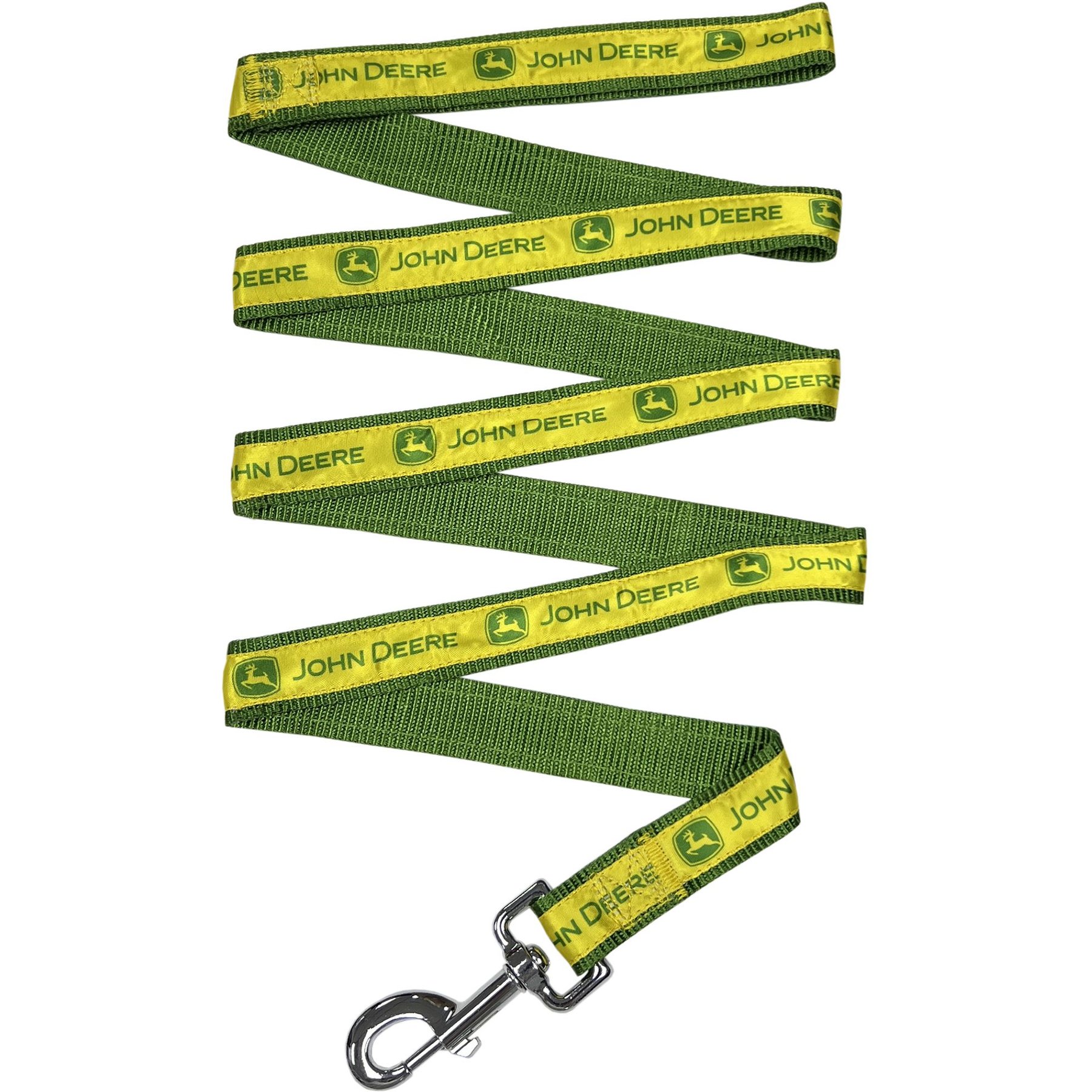 Pets First John Deere Satin Dog Leash, Large