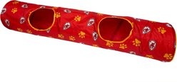 Pets First Kansas City Chiefs Cat Tunnel Toy with Catnip
