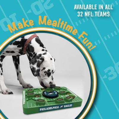 Show full view: Pets First Large Treat Dispensing Dog Puzzle Toy, Philadelphia Eagles slide 6 of 8