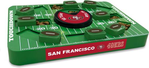 Show full view: Pets First Large Treat Dispensing Dog Puzzle Toy, San Francisco 49ers slide 3 of 8