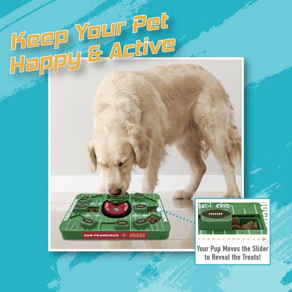 Pets First Large Treat Dispensing Dog Puzzle Toy
