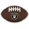 Show in main carousel: Pets First Las Vegas Raiders Hard Nylon Football Dog Chew Toy, Brown slide 1 of 6