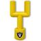 Show in main carousel: Pets First Las Vegas Raiders Hard Nylon Goal Post Dog Chew Toy, Yellow slide 1 of 6