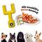 Show in main carousel: Pets First Las Vegas Raiders Hard Nylon Goal Post Dog Chew Toy, Yellow slide 6 of 6