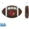 Show in main carousel: Pets First Louisville Hard Nylon Football Dog Chew Toy, Brown slide 2 of 5