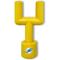 Show in main carousel: Pets First Miami Dolphins Hard Nylon Goal Post Dog Chew Toy, Yellow slide 1 of 6