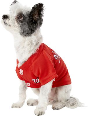 Show full view: Pets First MLB Dog & Cat Jersey, Washington Nationals, X-Small slide 6 of 12