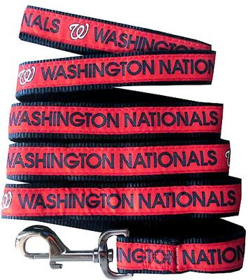 Show full view: Pets First MLB Nylon Dog Leash, Washington Nationals, Large: 6-ft long, 1-in wide slide 4 of 7