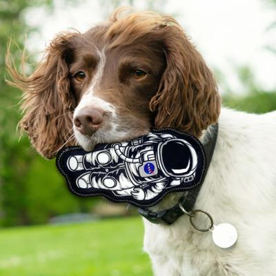 Show full view: Pets First NASA Astronaut Tough Squeaky Dog Chew Toy slide 3 of 6