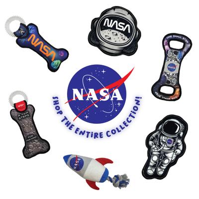 Show full view: Pets First NASA Astronaut Tough Squeaky Dog Chew Toy slide 6 of 6