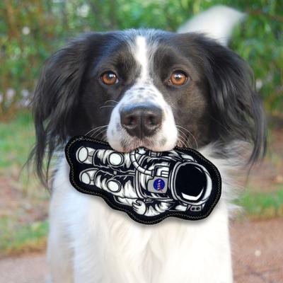 Show full view: Pets First NASA Astronaut Tough Squeaky Dog Chew Toy slide 4 of 6