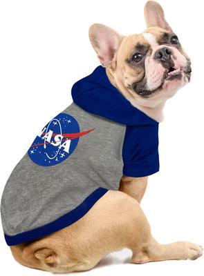 Show full view: Pets First Nasa Nasa Logo Dog & Cat Hoodie Tee Shirt, Large slide 3 of 5