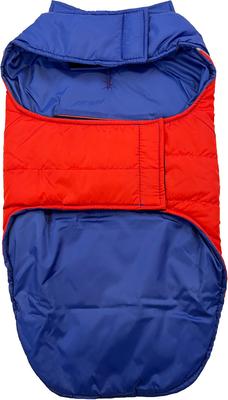 Show full view: Pets First NBA 76Ers Dog & Cat Puffer Vest, Medium slide 2 of 6