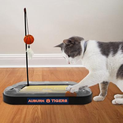 Show full view: Pets First NBA Basketball Court Cat Scratcher Toy with Catnip, Auburn slide 6 of 7