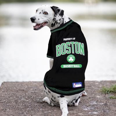Show full view: Pets First NBA Boston Celtics Dog & Cat Tee Shirt, Small slide 4 of 6