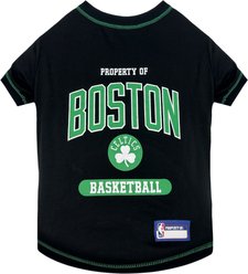 Pets First NBA Boston Celtics Dog & Cat Tee Shirt, X-Small